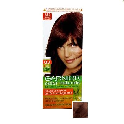 Garnier Color Naturals tarts hajfestk 5.52 oplos mahagni